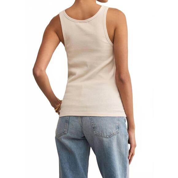 NEW Z SUPPLY classic scoop tank in white - Picture 3 of 5